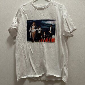 Taylor Swift Travis Kelce Eras Tour Fan Made T-Shirt Size XL NO TAGS